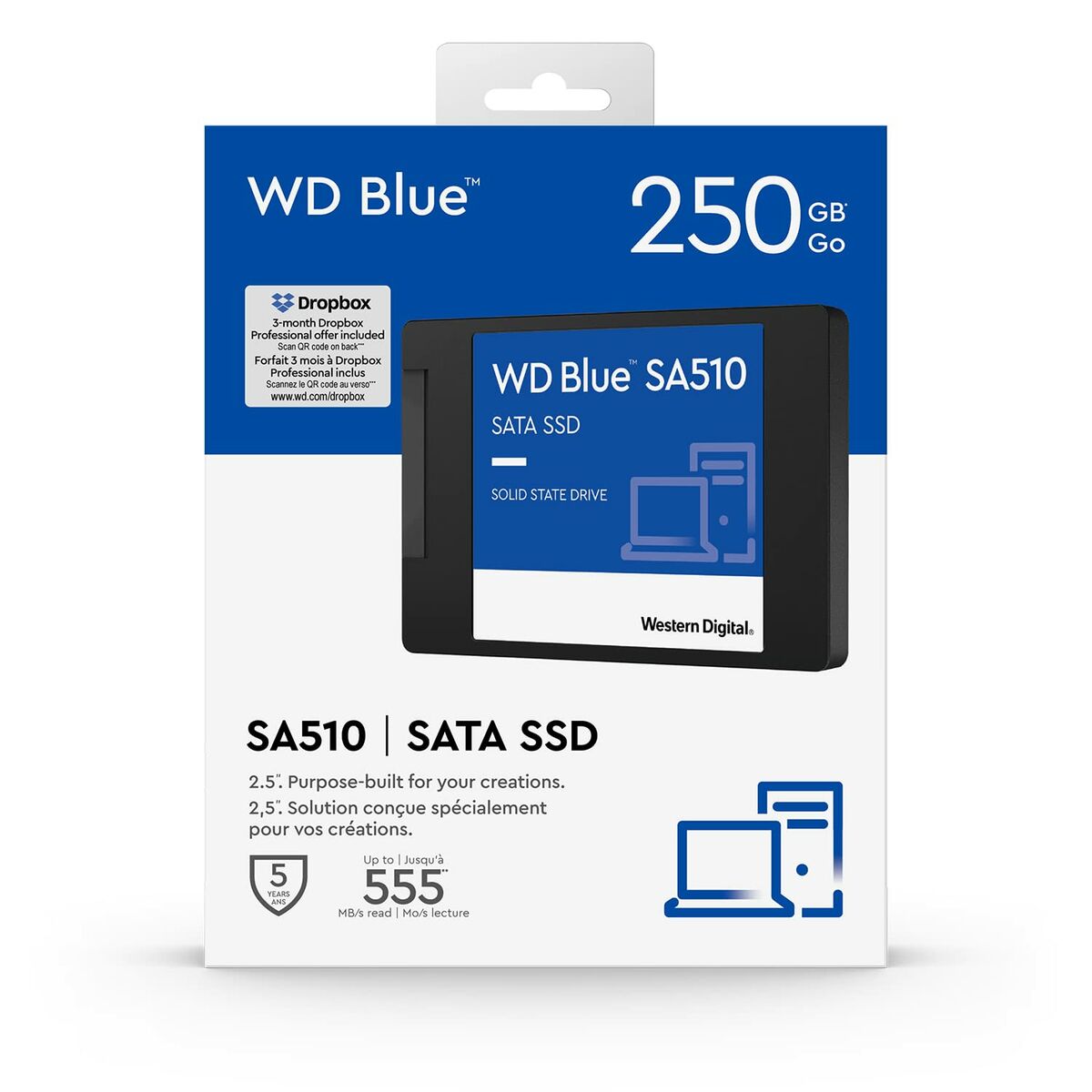 Merevlemez Western Digital SA510 250 GB SSD